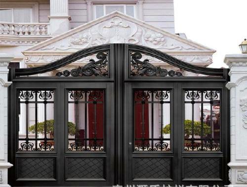 洛陽(yáng)鐵藝-大門(mén)