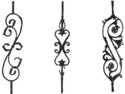 洛陽鐵藝-樓梯花件